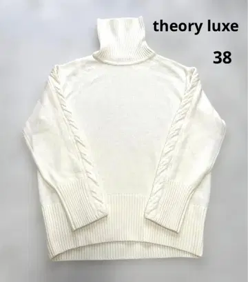 theoryluxe 울 100% 터틀넥 니트 38
