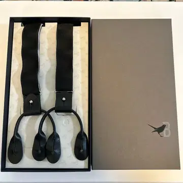 [ 새상품급 ] BRETELLE & BRACES 블랙 서스펜더