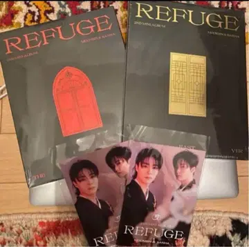 문빈&사나 REFUGE 새상품 세트