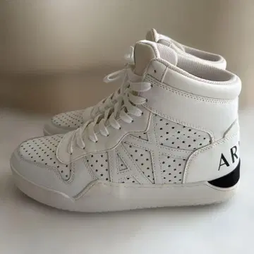 A/X 알마니 익스체인지 남성용 하이컷 스니커즈