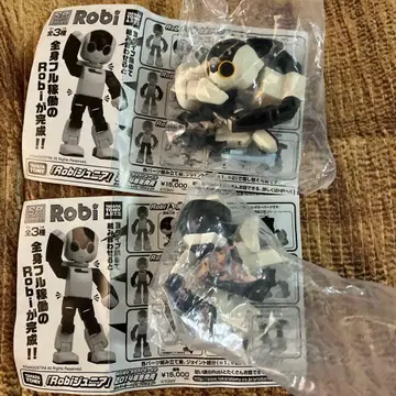 타카라토미 로비 피규어 화이트 블랙 미개봉