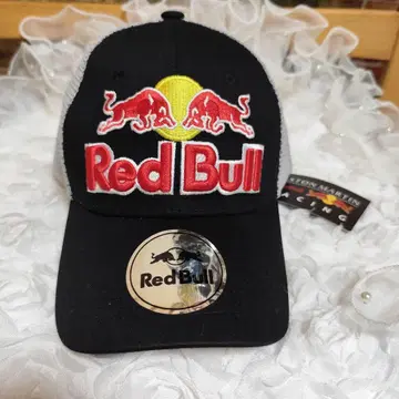 Red Bull 센터 로고 자수 블랙 x 그레이 F1 캡