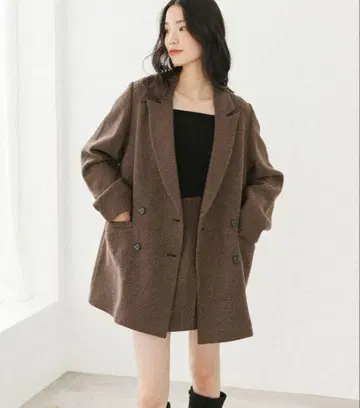 Heather 헤더 오버 사이즈 Winter Big Jacket