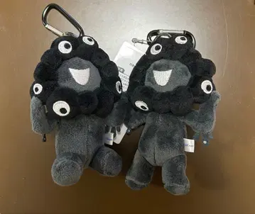블랙 미야쿠미야쿠 마스코트 카라비너 포함 2개 세트