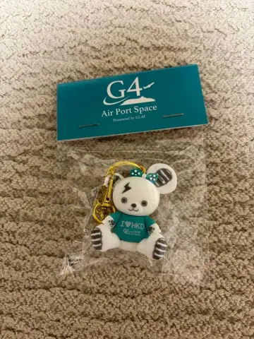 GLAY 스트라이프 곰 참 하코다테 공항 한정판