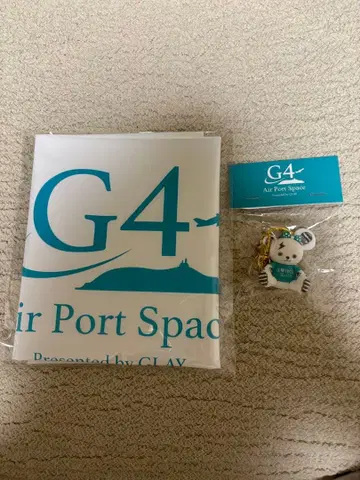 GLAY 트라이곰 참 비닐 쇼핑백 포함