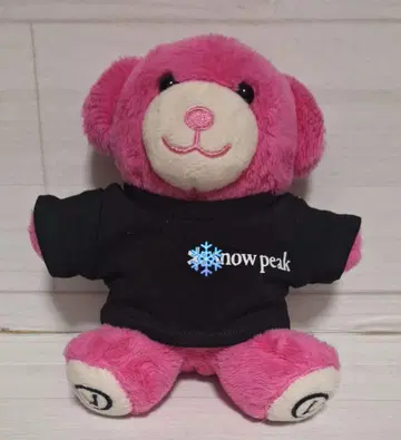 뷔 태현 봉제 인형용 셔츠 옷 20cm용 핑크 베어