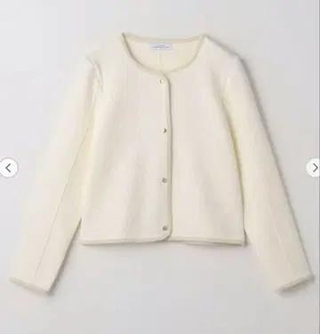 블리스터 자카드 메탈 도트 티셔츠 가디건