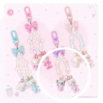 산리오 메조피아노 쿠로미 베리에짱 키링