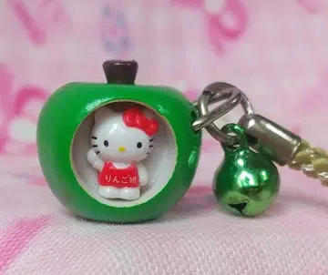 키티 아오모리 사과 스트랩 끈