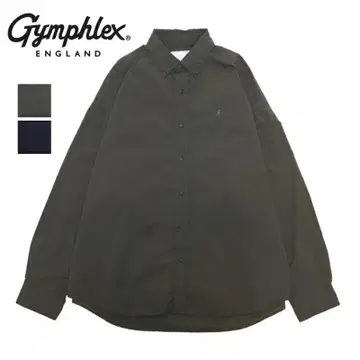 짐플렉스 Gymphlex 나일론 버튼 다운 셔츠 네이비
