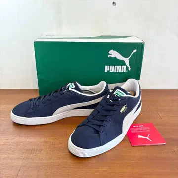 컨디션 최상 푸마 스웨이드 네이비 29.0cm