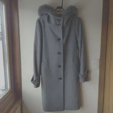 Filomo 그레이 피 코트 사이즈 11