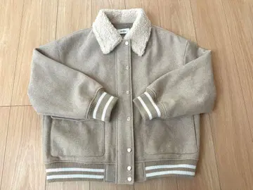 [ SNIDEL ] 보아 옷깃 베이지 자켓