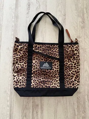 [레어템] 그레고리/GREGORY 토트백 표범 무늬/레오파드 무늬