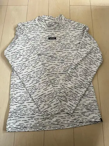 NEW BALANCE 남성용 모크넥 긴팔 사이즈 5