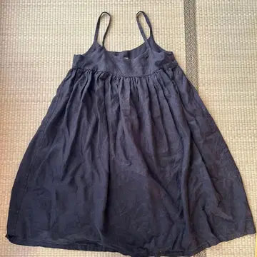 dadda 린넨 원피스 블랙