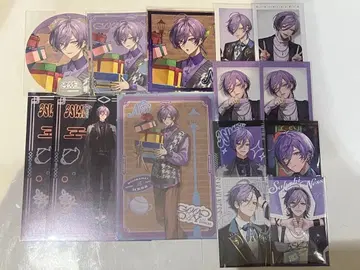 니지산지 사카키 네스 3SKM 폴라로이드 엽서 홀로그램 카드 코스터