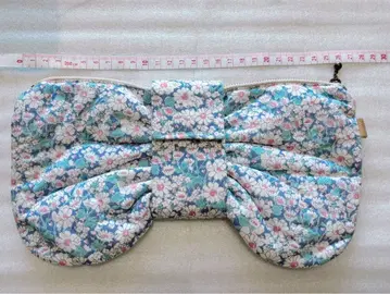 리버티 리본 파우치 앨리스W 파우치 백 ecru 에크루