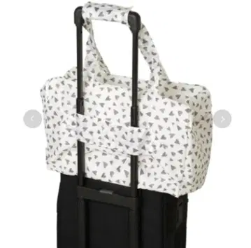 미사용 새상품 젤라또피케 하트 무늬 트래블 백