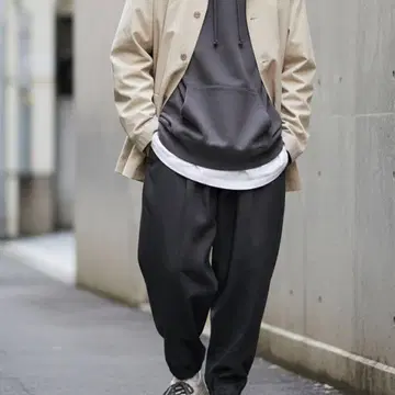 닐웨이 와이드 슬랙스 벌룬 조거 팬츠 M 사이즈 5911