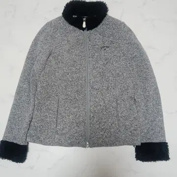 Callaway 패딩 자켓 더블 지퍼 서리 내린 그레이 L