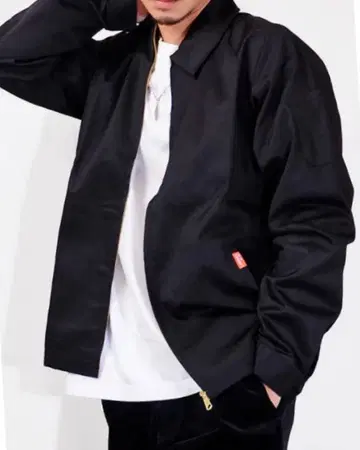 COOKMAN 쿠크만 M 딜리버리 자켓 블랙 워크 자켓