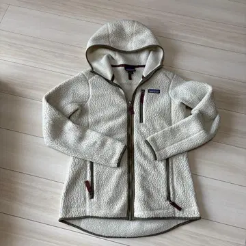 patagonia 플리스 자켓 M 크림