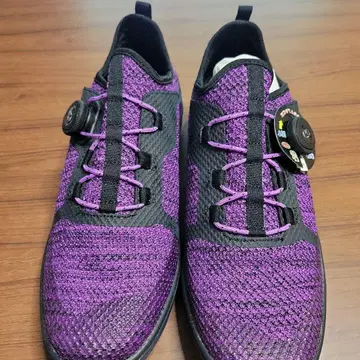 LytiX 다이얼식 골프화 보라색 블랙