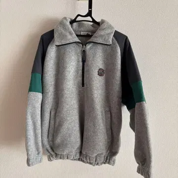 LACOSTE 플리스 하프 지퍼 트레이닝복