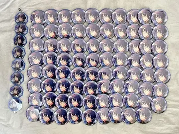 온에어 아오야기 테이 찻잔 캔뱃지