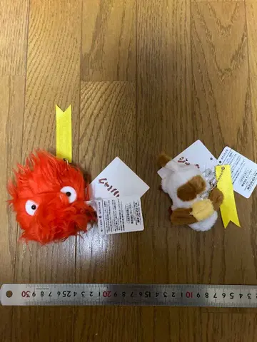 지브리 파크 힌 카르시페르 스트랩 키링 마녀의 계곡 미사용 새상품