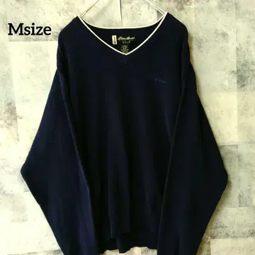 [ 레어 자수 로고 ] Eddie Bauer 에디 바우어 Msize 니트