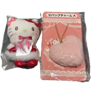 산리오 키티 운세 복권 마스코트 백참 A 미사용 새상품 미개봉