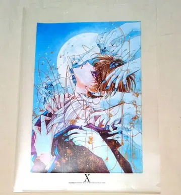 CLAMP X 카무이 중고 클리어 파일 1장. 엑스 KADOKAWA