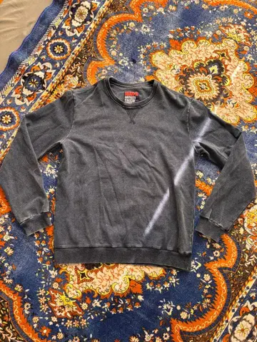 데님 인디고 맨투맨 indigo 빈티지