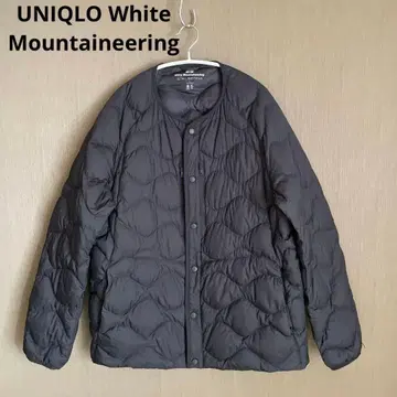 UNIQLO 화이트 마운티니어링 다운 자켓