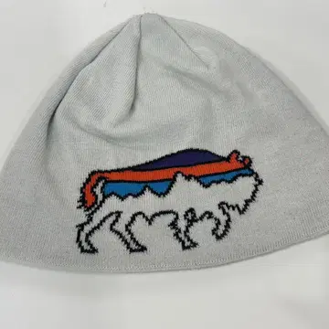 patagonia 버팔로 자수 니트 모자 [ USED ]