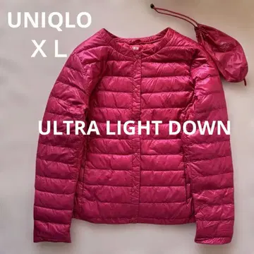[ 미사용 ] UNIQLO ULTRA LIGHT DOWN XL 핑크