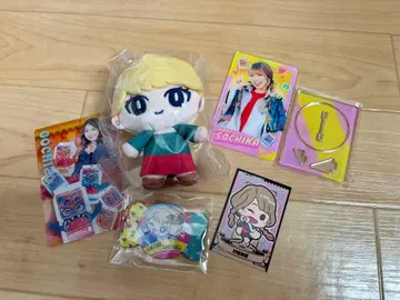 푸치캐릭터 코우카 봉제 인형 카드 세트