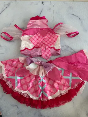 너와 아이돌 프리큐어 프리큐어 코스튬 핑크 어린이용