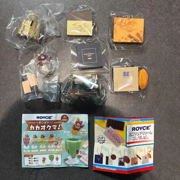 ROYCE' 미니어처 참 컬렉션 & 튀어나와라! 카카오곰! 6종 세트