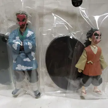 귀멸의 칼날 피규어 세트입니다.