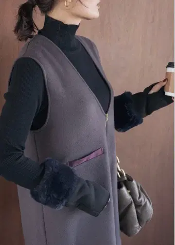 un number 앙넘버 [CHARME] V넥 오버롤 스커트