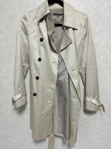 BLACK by moussy 아이보리 트렌치코트 사이즈 2