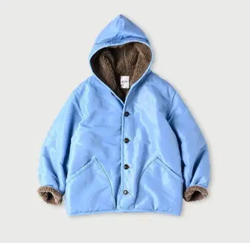 45r 두꺼운 나일론 x 보아의 908 후드 블루종