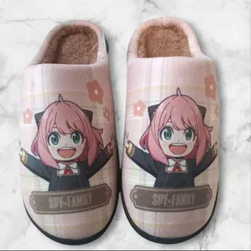 [택 포함 새상품] 스파이 패밀리 아냐 보아 슬리퍼 M 사이즈