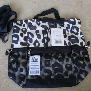 새상품 Java 레오파드 무늬 3way 복조리 백
