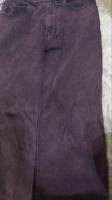 BIG BOY 퍼플 스트레이트 데님