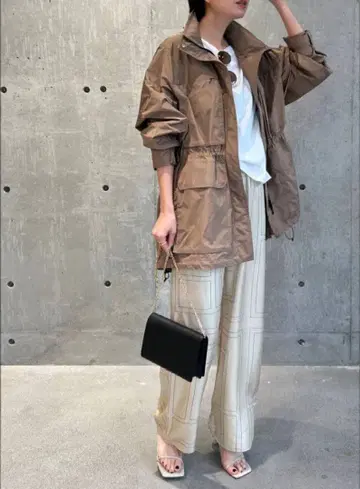 카오스 카오스 새상품 프리즘 라이트 블루종 카멜 61600엔